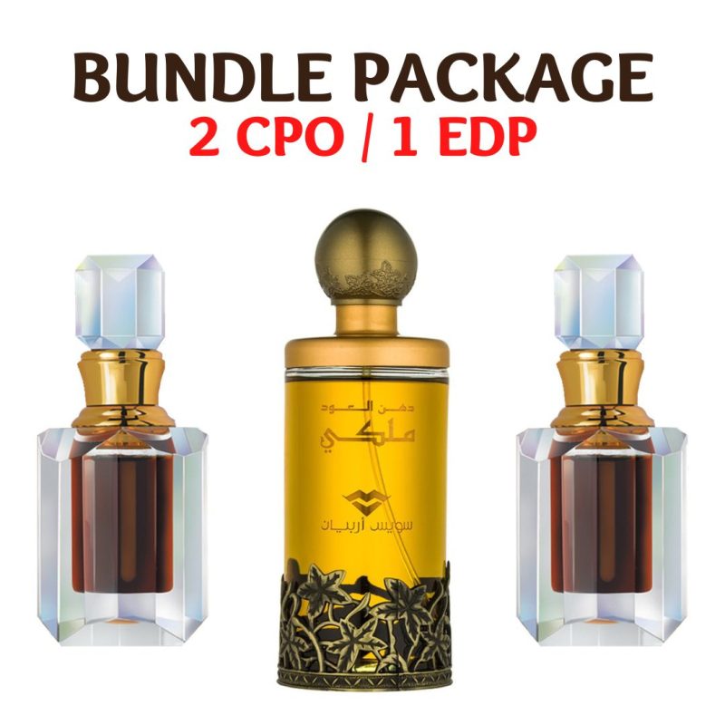 SwissArabianDehnElOudMubarakandShaheenplusDehnelOudMalakiPerfumeBundle